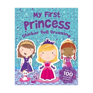 [특가] Sticker & Activity Young Doll Dress - Princesses (Paperback, 영국판)