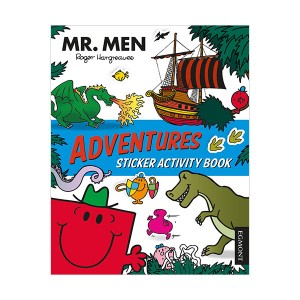 [특가] MR MEN Adventures Sticker Activity Book (Paperback, 영국판)