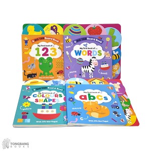 [특가세트] Big Tab World 시리즈 기초영어 보드북 4종 세트(Board book)(CD없음)
