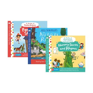  [특가세트] Campbell Nursery Rhyme & Favorite Stories 오디오 CD 3종 세트 (영국판, 도서미포함)