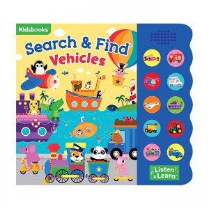 [특가] Search & Find: Vehicles Sound Book (Board book)