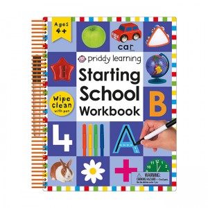 [특가] Wipe Clean: Starting School Workbook (Spiral-bound)