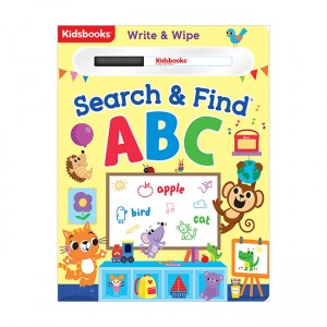 [특가] Search & Find Write & Wipe: ABC (Board book)