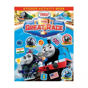 [특가] Thomas & Friends: The Great Race Movie Sticker Book (Paperback, UK)