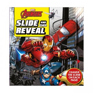 [특가] Marvel Avengers: Slide and Reveal  (Board book, UK)