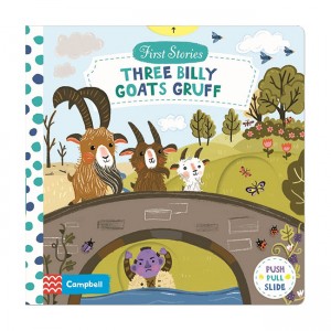 [특가] Campbell First Stories : Three Billy Goats Gruff (Board book, UK)
