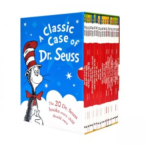 [특가세트] Dr. Seuss a Classic Case Series 20 Books Box Set (Paperback, 영국판) (CD없음)