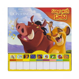 Disney The Lion King - Songs with Simba Piano Songbook with Built-In Keyboard
