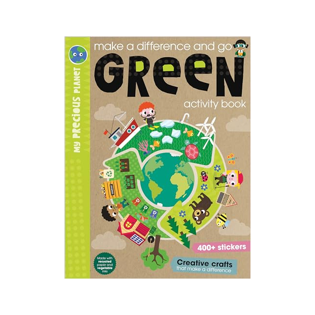 Make a Difference and Go Green Activity Book