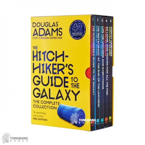 The Hitchhiker's Guide to the Galaxy 5 Books Complete Collection