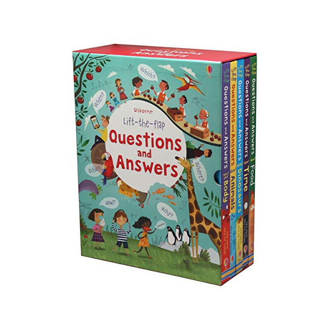 Lift-the-Flap Questions and Answers Slipcase 5 Books