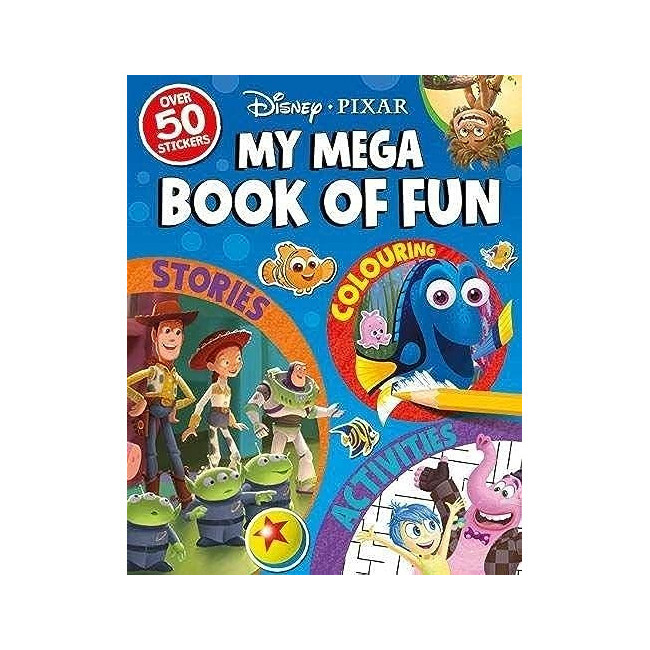Disney Pixar: My Mega Book of Fun
