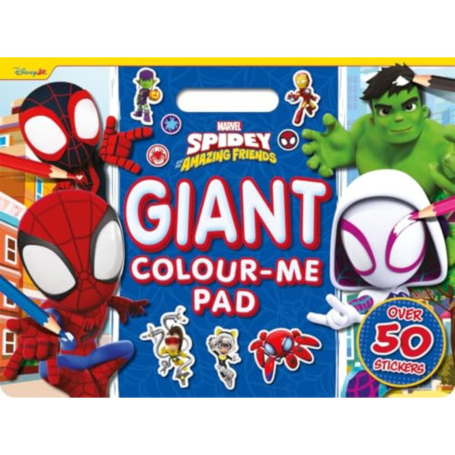 Marvel Spidey and His Amazing Friends: Giant Colour-Me Pad