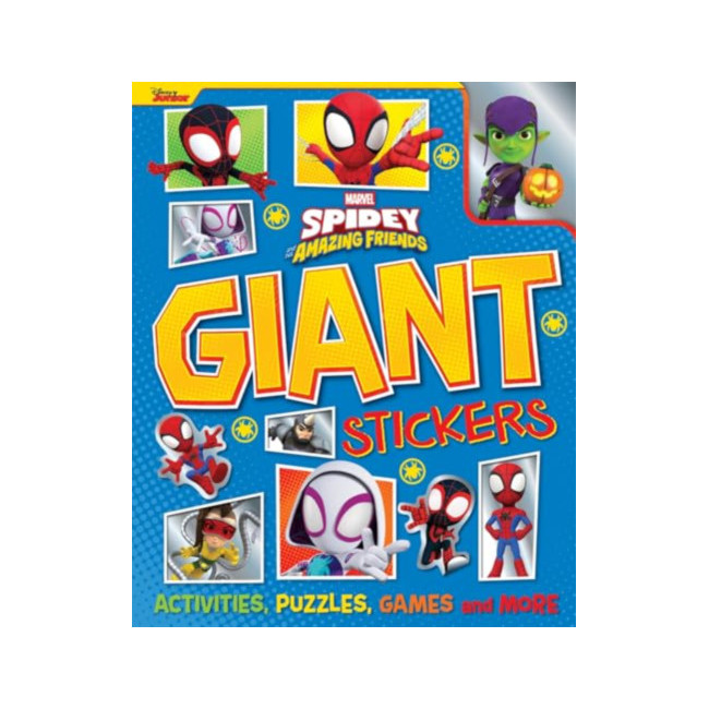 Marvel Spidey and His Amazing Friends: Giant Stickers - Activities, Puzzles, Games and More