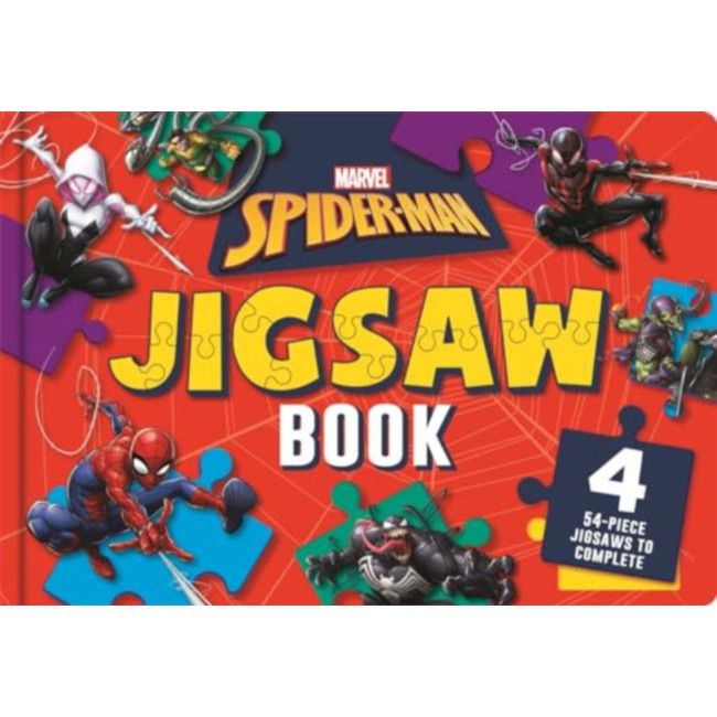 Marvel Spider-Man: Jigsaw Book