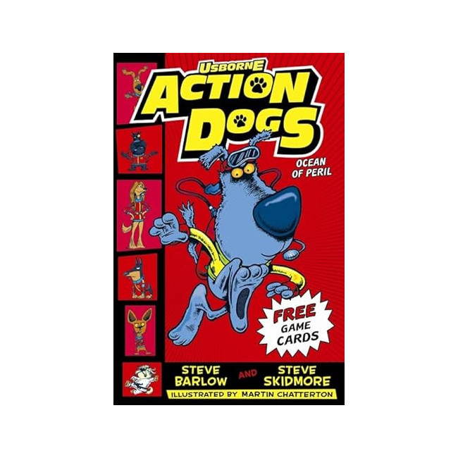 [PRE-ORDER/ ���౸��]Ocean of Peril - Usborne Action Dogs