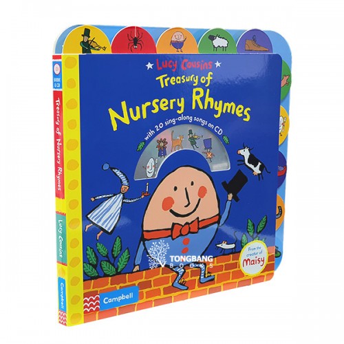 Lucy Cousins Treasury of Nursery Rhymes (Board book & CD, 영국판)