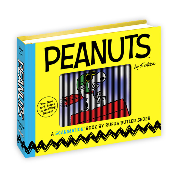 Peanuts : A Scanimation Book (Hardcover)