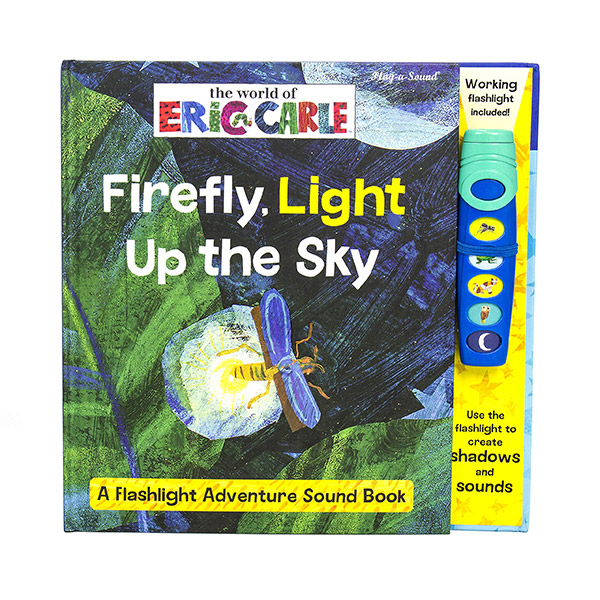  World Of Eric Carle : Firefly Light Up The Sky : A Flashlight Adventure Sound Book (Hardcover)