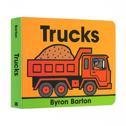 [★탈것]Byron Barton : Trucks (Board Book)