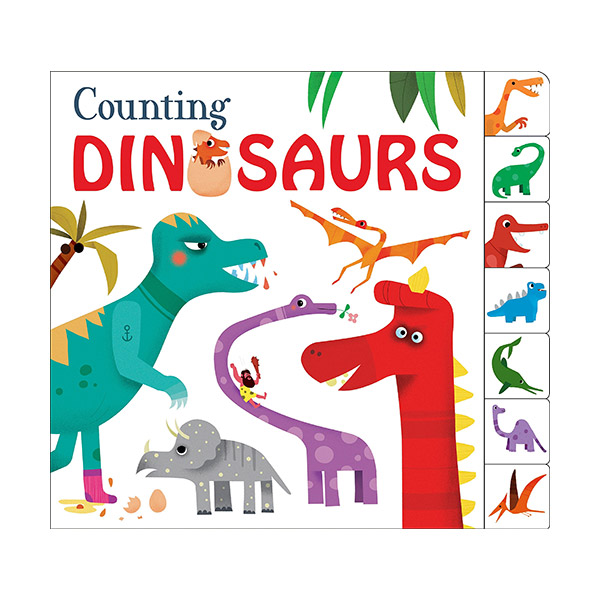 Counting Collection : Counting Dinosaurs (Board book)