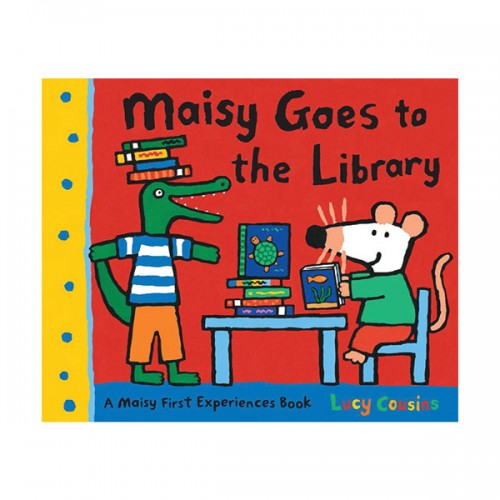 Maisy Goes to the Library : A Maisy First Experience Book (Paperback)