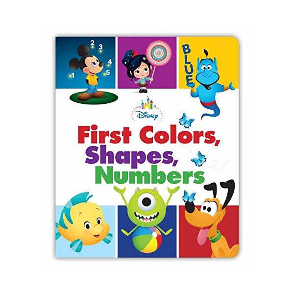 Disney Baby First Colors, Shapes, Numbers (Board book)