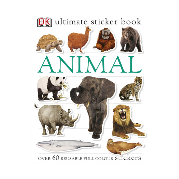 Ultimate Stickers : Animal Ultimate Sticker Book (Paperback)