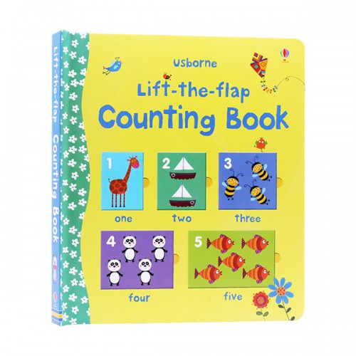 ★어스본★Usborne Lift the Flap : Counting Book (Board book, 영국판)
