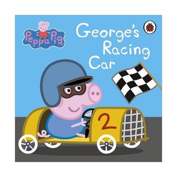 [★탈것]Peppa Pig : George's Racing Car (Board book)