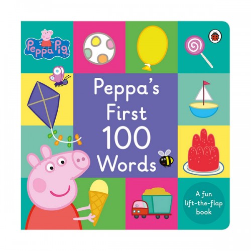 Peppa Pig : Peppa's First 100 Words (Board Book, 영국판)