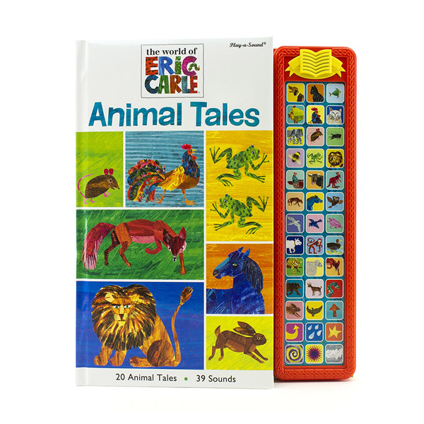 ★Spring Animal★The World of Eric Carle : Animal Tales (Hardcover, Sound Book)