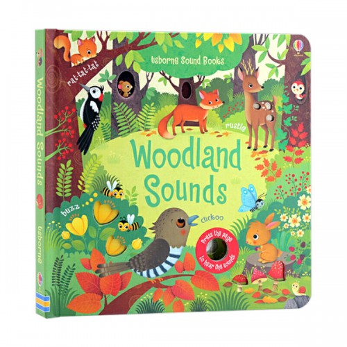 ★어스본★Usborne Sound Books : Woodland Sounds (Board book, UK)