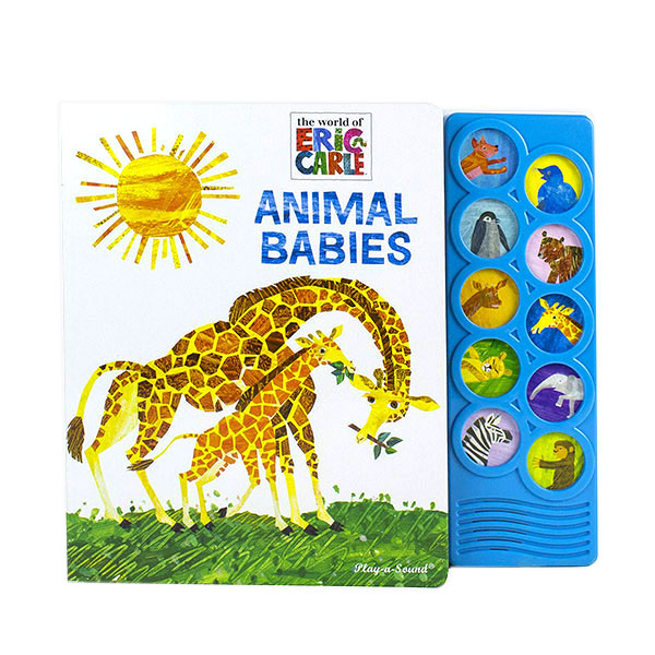 Animal Babies : Play a Sound (Hardcover, Sound Book)
