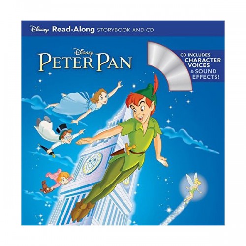 Disney Read-Along Storybook : Peter Pan (Paperback & CD)