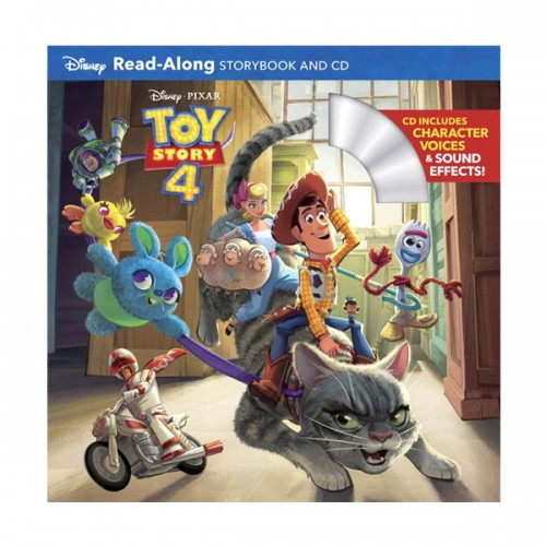 Disney Read-Along Storybook : Toy Story 4 : 토이스토리4 (Book & CD)