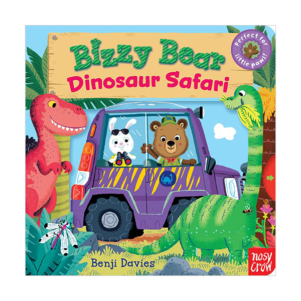 Bizzy Bear : Dinosaur Safari (Board book)