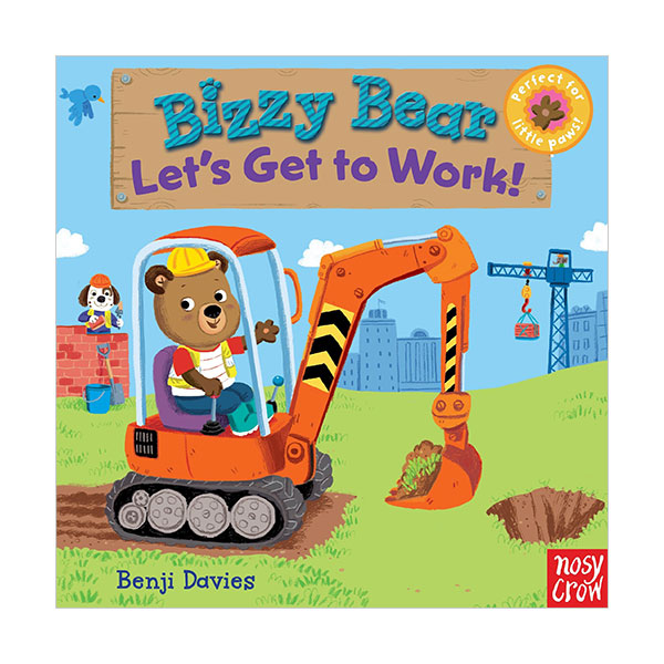 ★Spring Animal★Bizzy Bear : Let's Get to Work! (Board book)