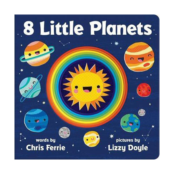 8 Little Planets (Board book)