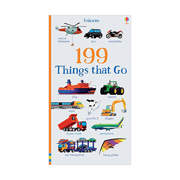 ★어스본★199 Things That Go (Board book, 영국판)