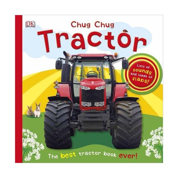 Chug Chug Tractor (Board book, Sound Book, 영국판)