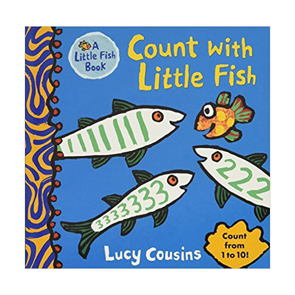 ▣언더더씨▣ Little Fish Book : Count with Little Fish (Board book)