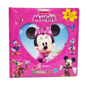 My First Puzzle Book : Disney Minnie (Board Book)