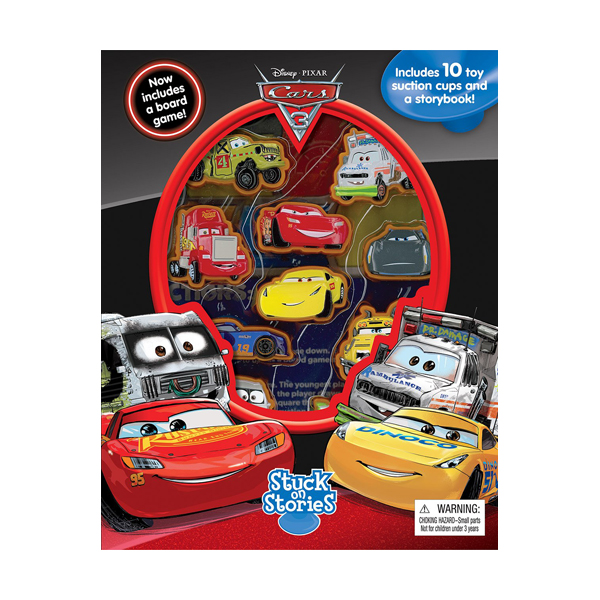 Disney Pixar Cars 3 : Stuck on Stories (Board Book)