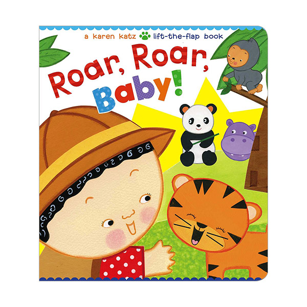 [적립금 3배★] Karen Katz : Roar, Roar, Baby! : A Lift-the-Flap Book (Board Books)