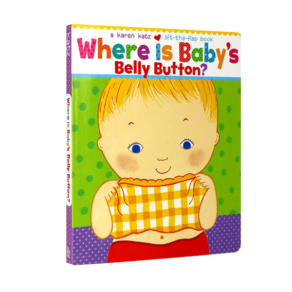 Where Is Baby's Belly Button? A Lift-the-Flap Book (Board Book)