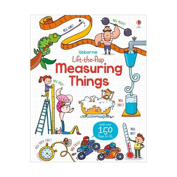 Usborne Lift-the-Flap : Measuring Things (Board book, 영국판)