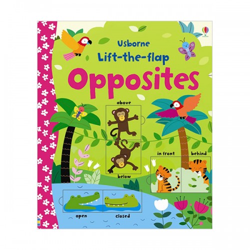 ★어스본★Usborne Lift the Flap : Opposites (Board book, UK)