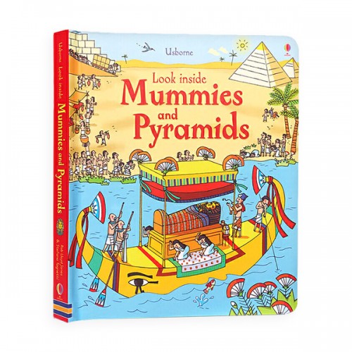 ★어스본★Look Inside : Mummies & Pyramids (Board book, 영국판)