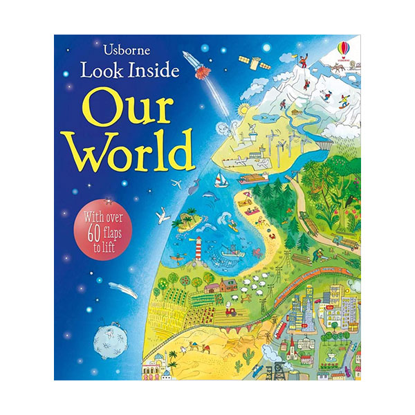 ★어스본★Look Inside : Our World (Board book, 영국판)